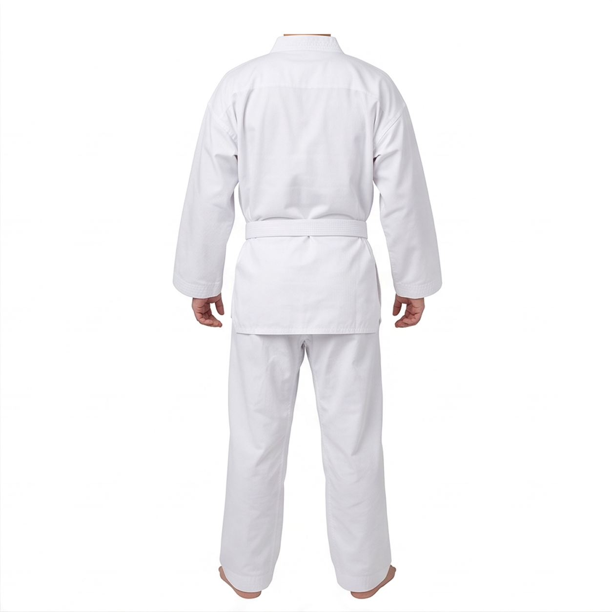 ONETAEK Tekvando (Taekwondo) Acemi Elbise Kıyafeti (Dobok) Beyaz Yaka - Görsel 2